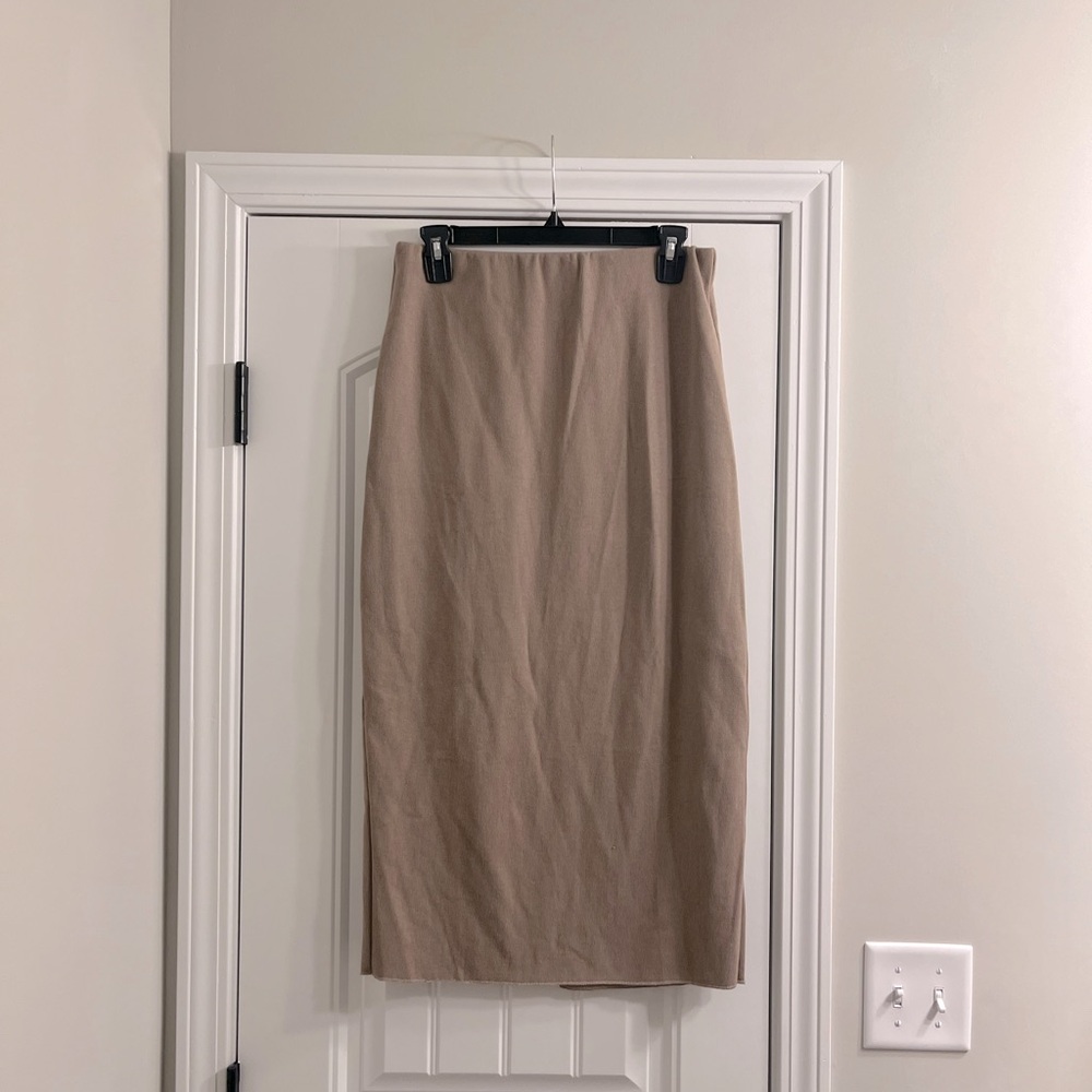 Zara Midi Sweater Skirt